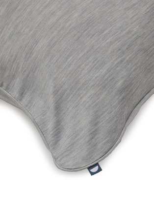 细节 –点击放大 - SHLEEP - Merino Jersey Standard Pillowcase Set of 2 — Speckled Granite