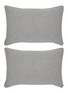 首图 –点击放大 - SHLEEP - Merino Jersey Standard Pillowcase Set of 2 — Speckled Granite