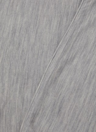 细节 –点击放大 - SHLEEP - Merino Jersey Super King Size Duvet Cover — Speckled Granite