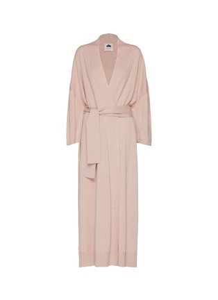 首图 –点击放大 - SHLEEP - Merino Silk Seamless Knit Dressing Gown Size XS/S — Dusty Rose