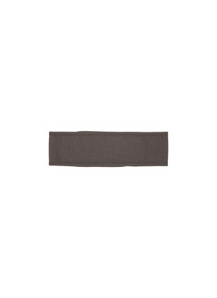 首图 –点击放大 - SHLEEP - Merino Jersey Spa Headband — Charcoal Slate