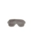 首图 –点击放大 - SHLEEP - Merino Knitted Fleece Sleep Mask — Platinum Slate