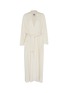 首图 –点击放大 - SHLEEP - Extra Small/Small Merino Silk Seamless Knit Dressing Gown — Ivory Tusk