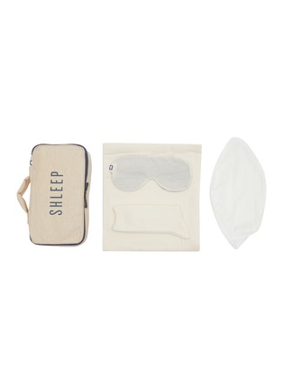 首图 –点击放大 - SHLEEP - Merino Jersey Travel Kit — Ivory Tusk