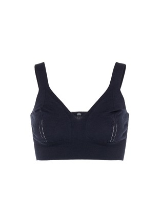首图 –点击放大 - SHLEEP - Small Merino Silk Seamless Knit Bralette — Arabian Night Sky