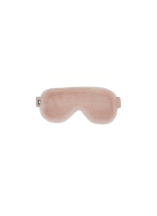 首图 –点击放大 - SHLEEP - Merino Knitted Fleece Sleep Mask — Dusty Rose