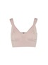 首图 –点击放大 - SHLEEP - Medium Merino Silk Seamless Knit Bralette — Dusty Rose