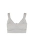 首图 –点击放大 - SHLEEP - Medium Merino Silk Seamless Knit Bralette — Platinum Slate