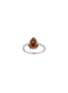 首图 - 点击放大 - LC COLLECTION JEWELLERY - Diamond Semi Precious Gem 14K White Gold Ring — Size US 7