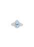 首图 - 点击放大 - LC COLLECTION JEWELLERY - Diamond Semi Precious Gem 14K White Gold Ring — Size US 7