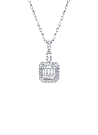 首图 - 点击放大 - LC COLLECTION JEWELLERY - Diamond 18K White Gold Pendant Necklace