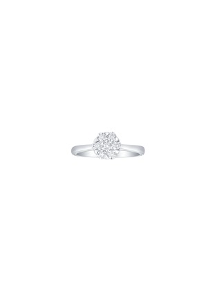 首图 - 点击放大 - LC COLLECTION JEWELLERY - Diamond 18K White Gold Ring — Size US 7