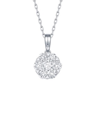 首图 - 点击放大 - LC COLLECTION JEWELLERY - Diamond 18K White Gold Pendant Necklace