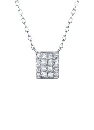 首图 - 点击放大 - LC COLLECTION JEWELLERY - Diamond 18K White Gold Pendant Necklace