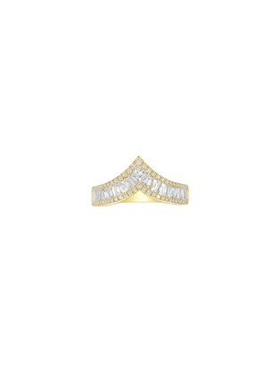 首图 - 点击放大 - LC COLLECTION JEWELLERY - Diamond 18K Gold Ring — Size US 7