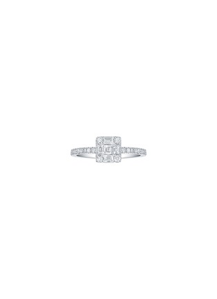 首图 - 点击放大 - LC COLLECTION JEWELLERY - Diamond 18K White Gold Ring — Size US 7