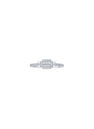 首图 - 点击放大 - LC COLLECTION JEWELLERY - Diamond 18K White Gold Ring — Size US 7