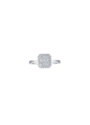 首图 - 点击放大 - LC COLLECTION JEWELLERY - Diamond 18K White Gold Ring — Size US 7