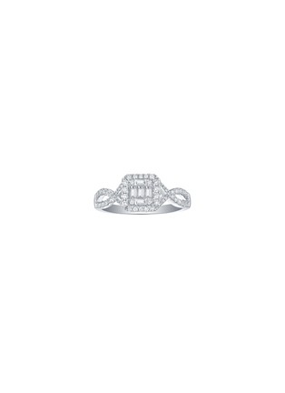 首图 - 点击放大 - LC COLLECTION JEWELLERY - Diamond 18K White Gold Ring — Size US 7