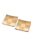 Main View - 点击放大 - ARTIFACTT - Hakuichi Checkered Square Plate Set of 2