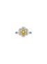 首图 - 点击放大 - LC COLLECTION JEWELLERY - Diamond Natural Yellow Diamond 18K Gold Floral Motif Ring  — Size US 7