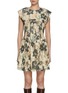 首图 - 点击放大 - GANNI - Printed Corset Mini Dress
