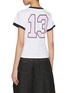 背面 - 点击放大 - GANNI - Graphic Print Cropped Cotton T-Shirt