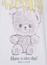  - GANNI - Basic Jersey Teddy Relaxed Cotton T-shirt