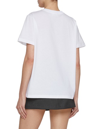 背面 - 点击放大 - GANNI - Basic Jersey Teddy Relaxed Cotton T-shirt