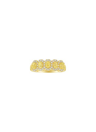 首图 - 点击放大 - LC COLLECTION JEWELLERY - Diamond 18K Gold Ring — US 7