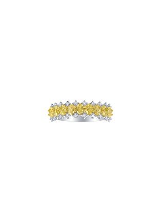 首图 - 点击放大 - LC COLLECTION JEWELLERY - Diamond 18K White Gold Ring — US 7