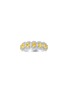 首图 - 点击放大 - LC COLLECTION JEWELLERY - Diamond 18K White Yellow Gold Ring — US 7