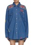 首图 - 点击放大 - MOTHER - The Exes and Oh's Embroidery Denim Shirt