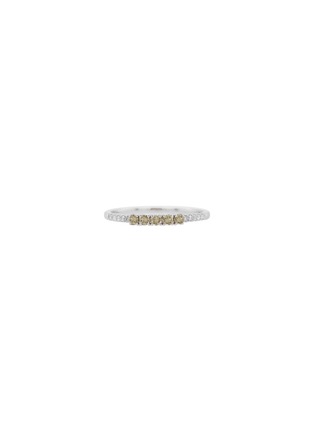 首图 - 点击放大 - LC COLLECTION JEWELLERY - 18K White Gold Diamond Ring — Size US 7.25