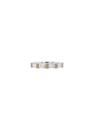 首图 - 点击放大 - LC COLLECTION JEWELLERY - 18K White Gold Diamond Ring — Size US 7.25