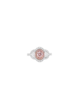 首图 - 点击放大 - LC COLLECTION JEWELLERY - 18K White Gold Diamond Pink Diamond Ring — Size US 6