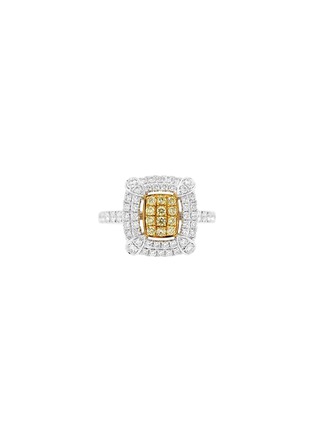 首图 - 点击放大 - LC COLLECTION JEWELLERY - 18K Pink Gold Platinum Diamond Ring — US 6