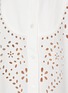  - SELF-PORTRAIT - Cut-Out Embroidery Cotton Shirt Dress