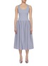 首图 - 点击放大 - SELF-PORTRAIT - Diamanté Embellished Ribbed Midi Dress