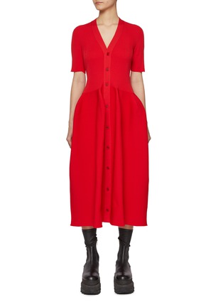 首图 - 点击放大 - CFCL - Pottery Short Sleeve Cardigan Dress