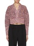 首图 - 点击放大 - CFCL - Lattice Knit Cropped Cardigan
