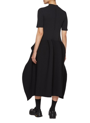 背面 - 点击放大 - CFCL - Pottery Crease Short Sleeve Dress