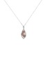 首图 - 点击放大 - LC COLLECTION JEWELLERY - 18K Rose Gold Platinum Diamond Pink Diamond Pendant Necklace