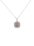 首图 - 点击放大 - LC COLLECTION JEWELLERY - 18K Rose Gold Platinum Diamond Pink Diamond Pendant Necklace