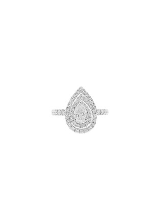 首图 - 点击放大 - LC COLLECTION JEWELLERY - Platinum Diamond Ring — Size US 6