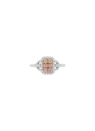 首图 - 点击放大 - LC COLLECTION JEWELLERY - 18 Rose Gold Platinum Diamond Pink Diamond Ring — Size US 6