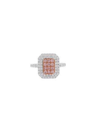 首图 - 点击放大 - LC COLLECTION JEWELLERY - 18 Rose Gold Platinum Diamond Pink Diamond Ring — Size US 6