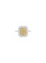 首图 - 点击放大 - LC COLLECTION JEWELLERY - 18 Gold Platinum Diamond Yellow Diamond Ring — Size US 6