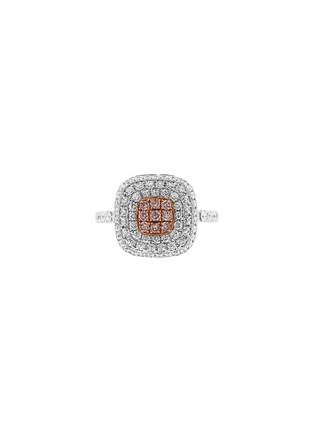 首图 - 点击放大 - LC COLLECTION JEWELLERY - 18 Rose Gold Platinum Diamond Pink Diamond Ring — Size US 6