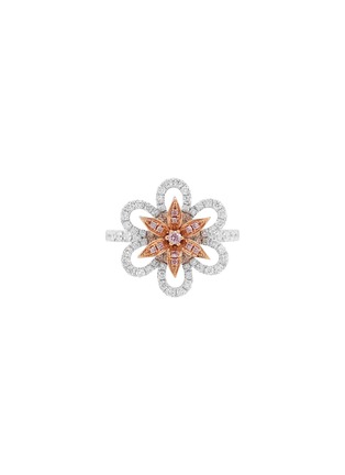 首图 - 点击放大 - LC COLLECTION JEWELLERY - 18 Rose Gold Platinum Diamond Pink Diamond Ring — Size US 6